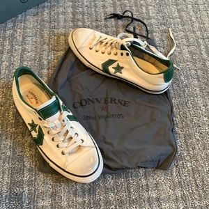 off-white and green John Varvatos limited edition